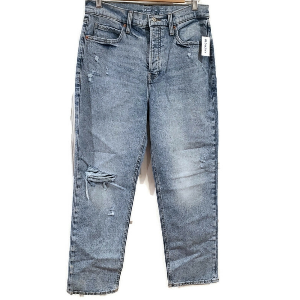OLD NAVY | NWT Straight High Rise Jeans Size 10